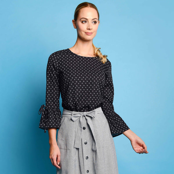 Fever London Juno Skirt Black/White