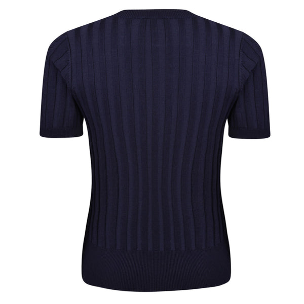Fever London Kingsley Knit Top Navy