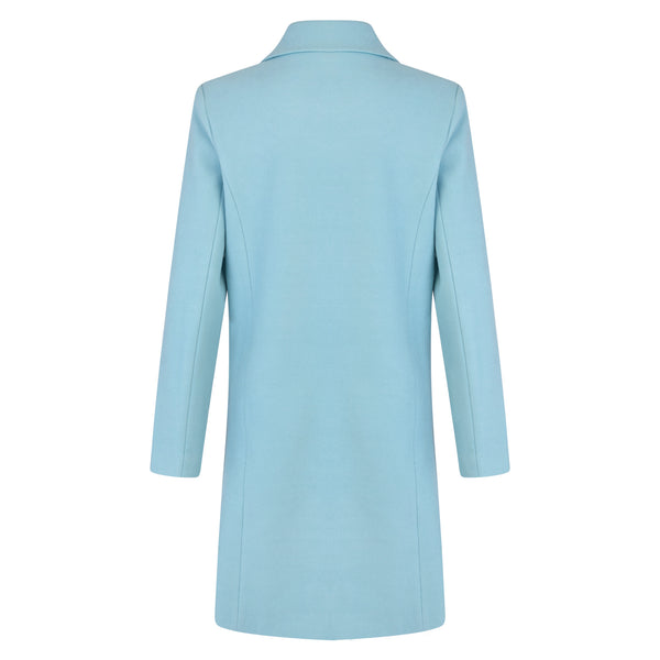 Fever London Lana Coat Duck Egg Blue