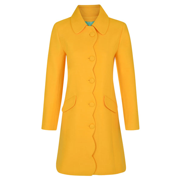 fever london Lana Coat Mustard