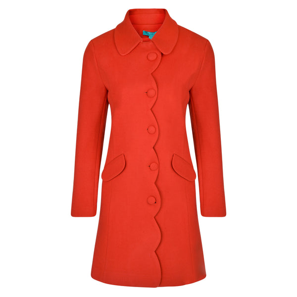Fever London Lana Coat Red