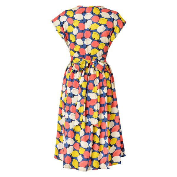 Fever London Lemonade Dress Navy Multi