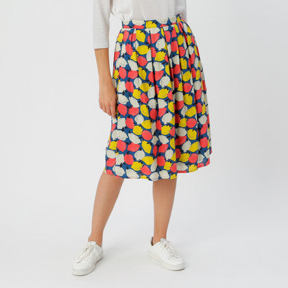 Fever London Lemonade Skirt Navy Multi
