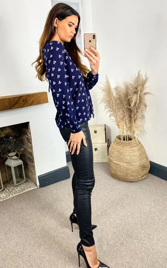 Fever London Louise Printed Blouse