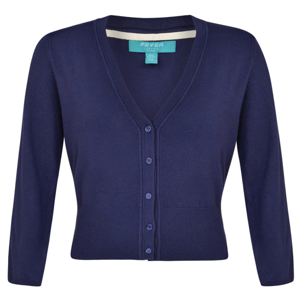 Fever London Mariel Cardigan Navy