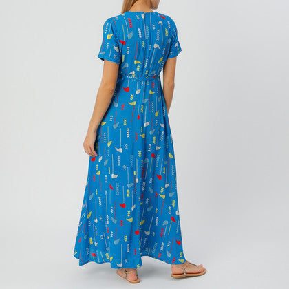 Fever London Mariposa Maxi Dress Multi