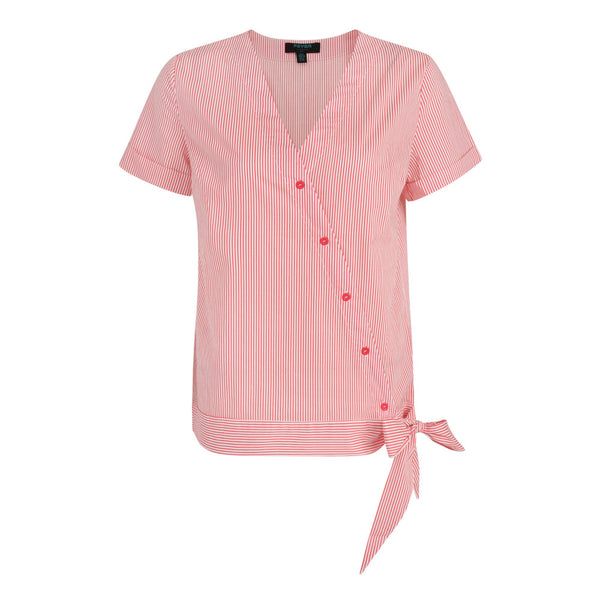 Fever London Penny Top White/Red