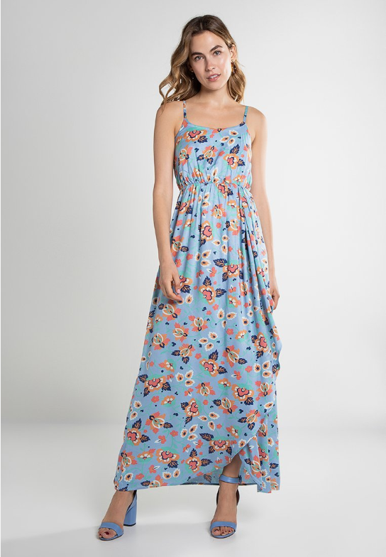 Fever London Polly Maxi Dress Multi Floral