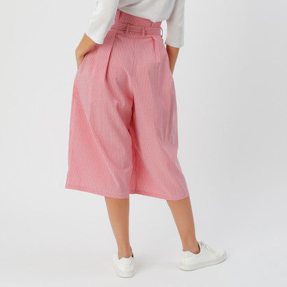 Fever London Sabina Culottes Red/Cream