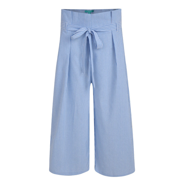 Fever London Sabina Culottes Sky/Cream