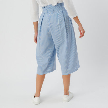 Fever London Sabina Culottes Sky/Cream
