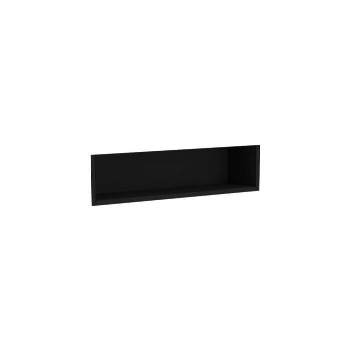 fienza 750 Display Shelf Insert for Mirror Cabinet Satin Black