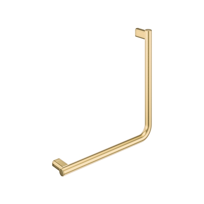 fienza 90° Care Slimline Ambulant Care Hand Grab Rail Urban Brass