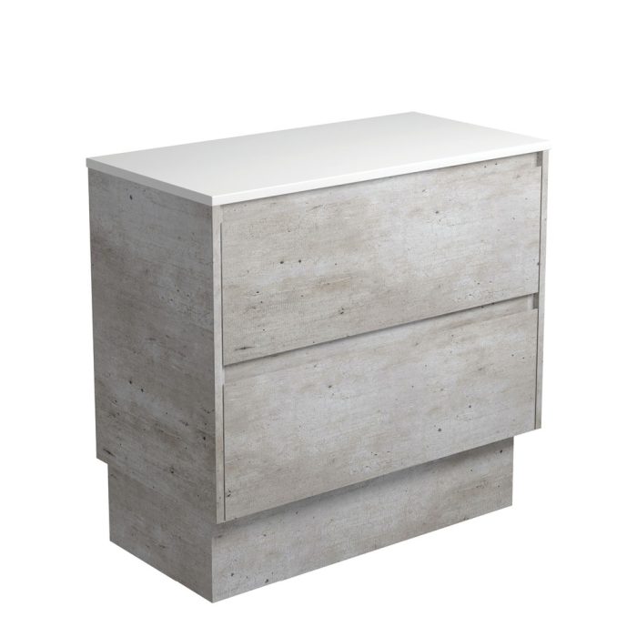 fienza Amato Industrial 900 Cabinet on Kickboard Industrial Panels