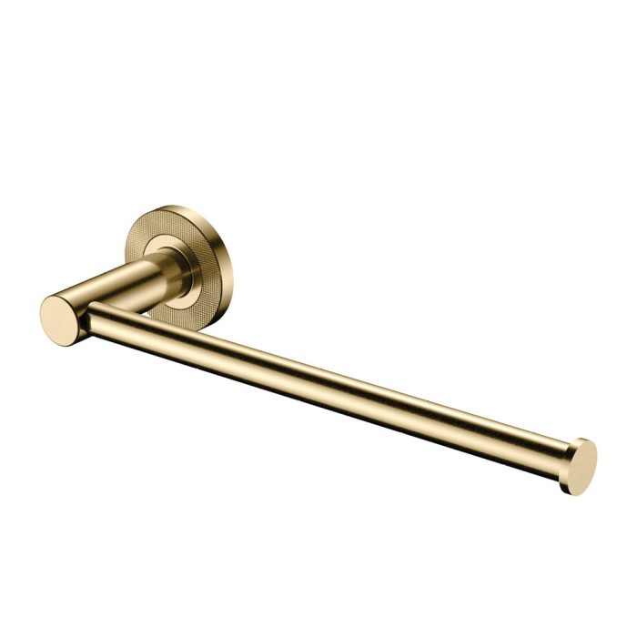 fienza Axle Hand Towel Rail/Roll Holder Urban Brass