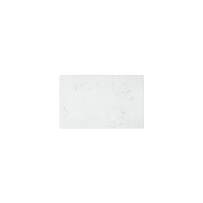 fienza Bianco Marble Silica Free Stone Top Rectangular Full Depth 750mm