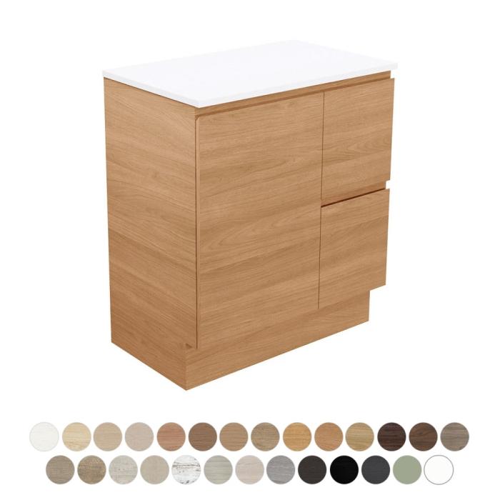 fienza Carmen Door & Drawer 750 Floor Standing Vanity