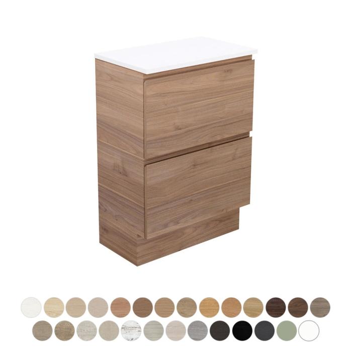 fienza Carmen Ensuite All Drawer 600 Floor Standing Vanity