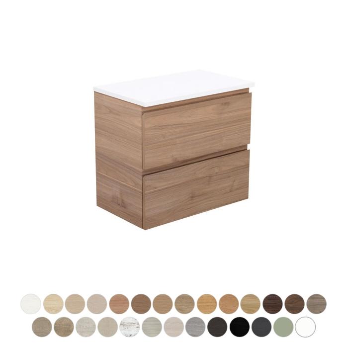 fienza Carmen Ensuite All Drawer 600 Wall Hung Vanity