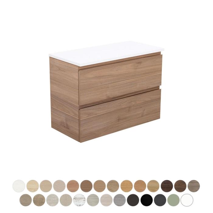 fienza Carmen Ensuite All Drawer 750 Wall Hung Vanity