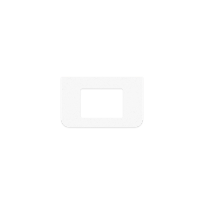 fienza Crystal Pure Silica Free Stone Top Curved Full Depth with Single Undermount Basin Hole 750mm