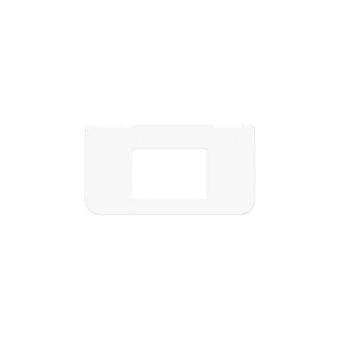 fienza Crystal Pure Silica Free Stone Top Curved Full Depth with Single Undermount Basin Hole 900mm