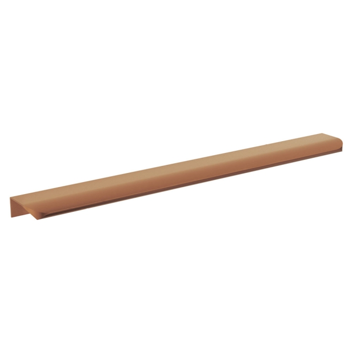 fienza Edge 350mm Curved Pull Handle Brushed Copper