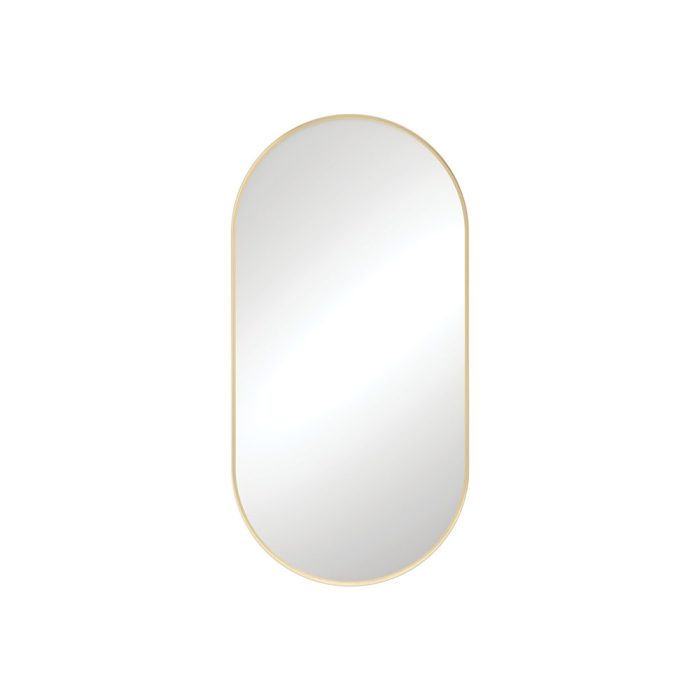 fienza Empire Urban Brass Framed Mirror 450 x 900mm