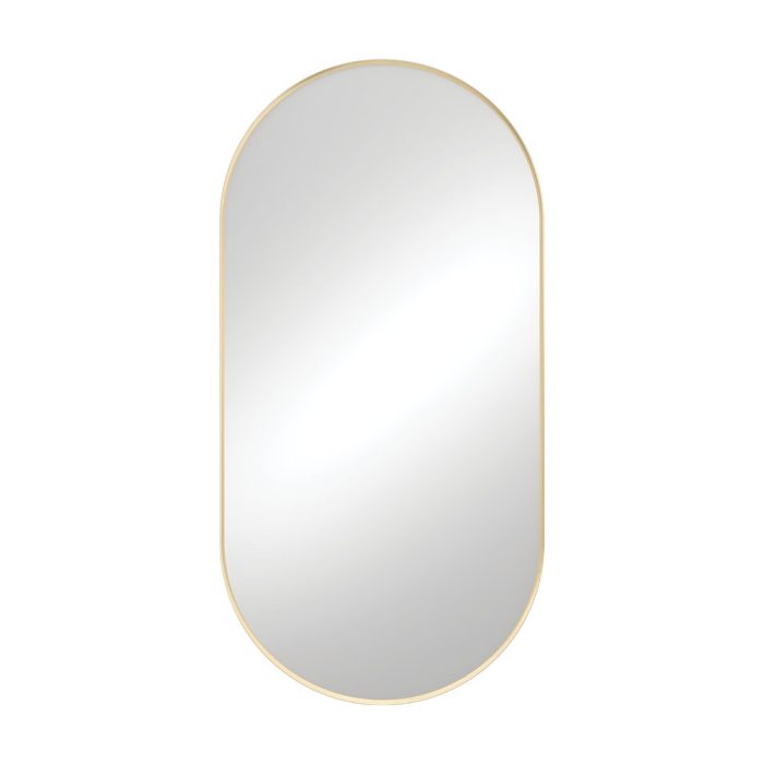 fienza Empire Urban Brass Framed Mirror 600 x 1200mm