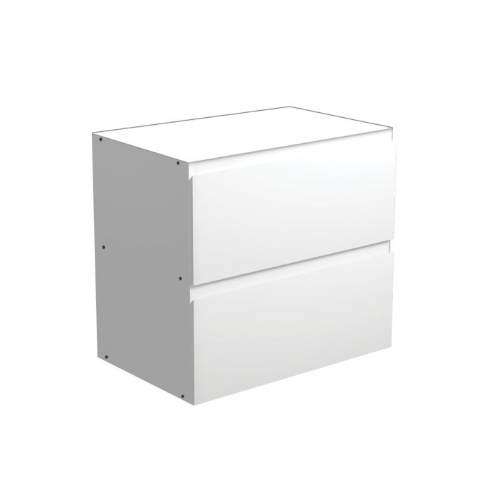 fienza Amato Satin White 750 Base Cabinet