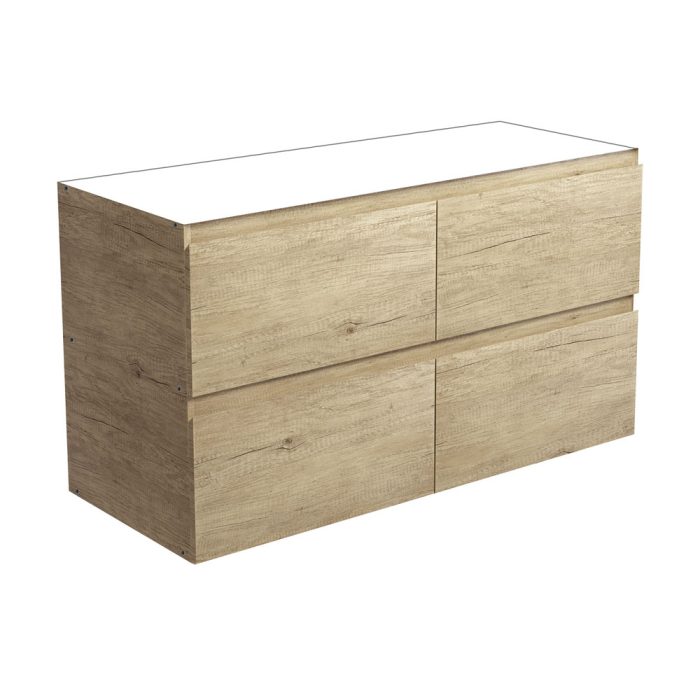 fienza Amato Scandi Oak 1200 Base Cabinet