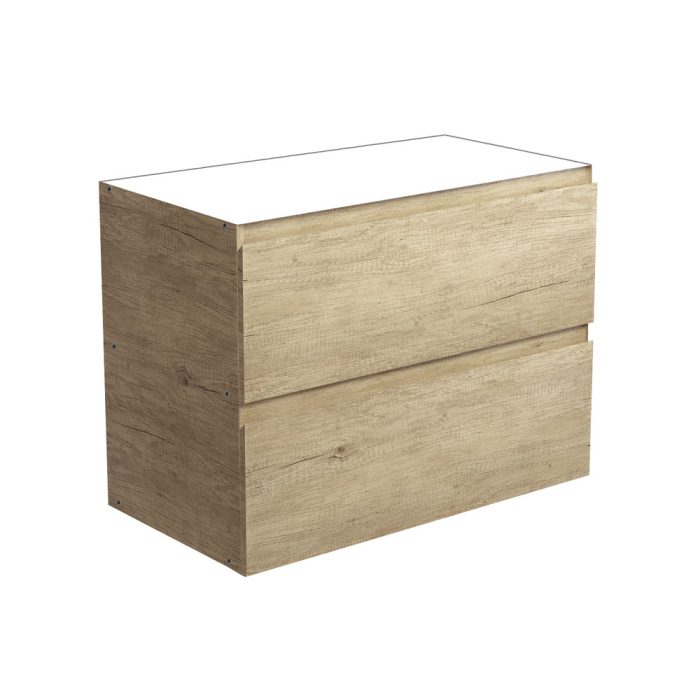 fienza Amato Scandi Oak 900 Base Cabinet