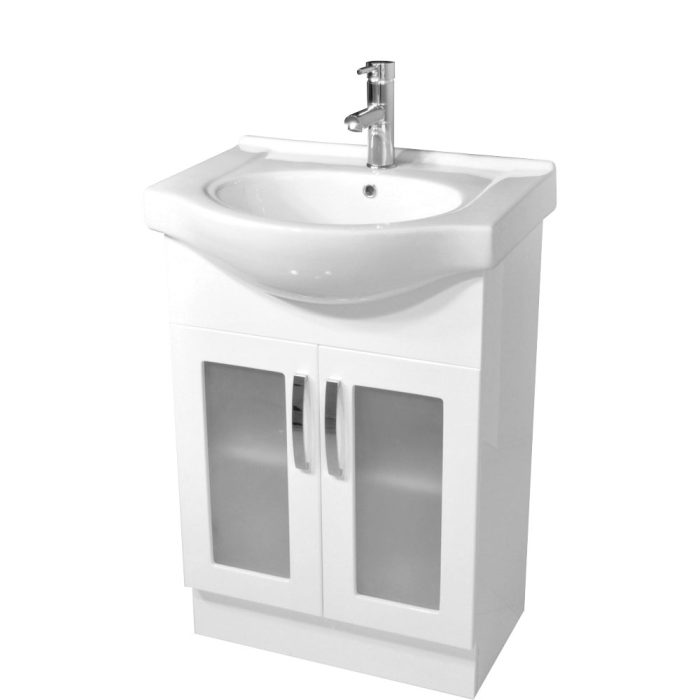 fienza Antonio 600 Vanity Glass Doors