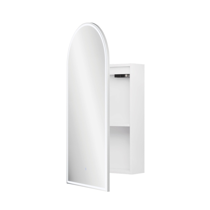 fienza Arch LED Mirror Cabinet