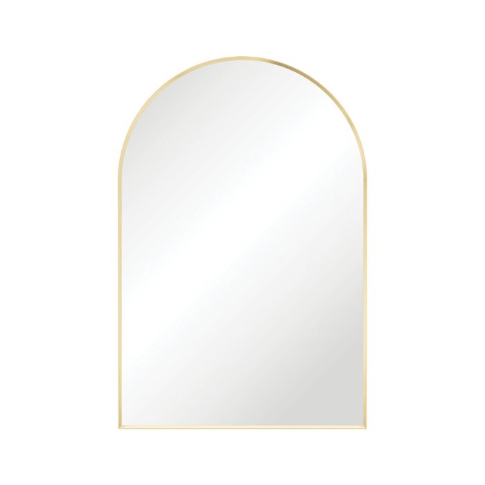 fienza Arch Urban Brass Framed Mirror