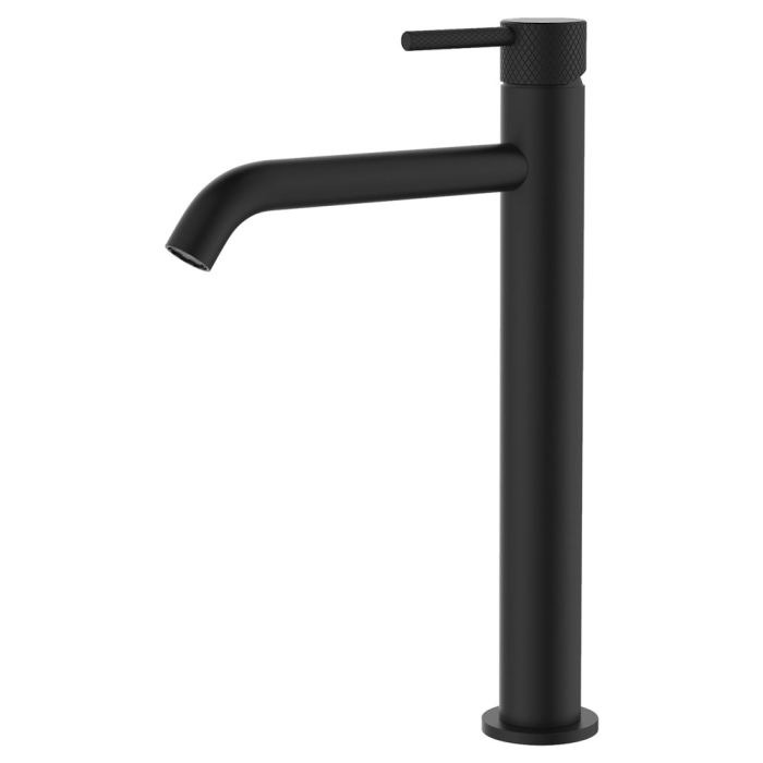 fienza Axle Tall Basin Mixer Matte Black