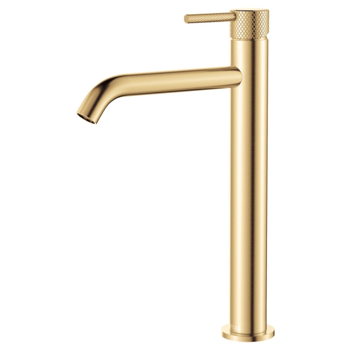 fienza Axle Tall Basin Mixer Urban Brass