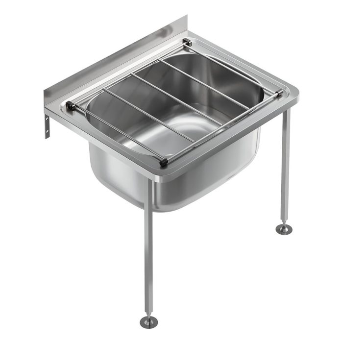 fienza Cleaners Sink with Floor Legs Kit