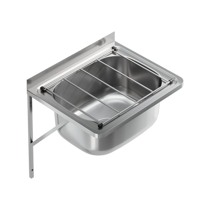 fienza Cleaners Sink with Wall Brackets Kit