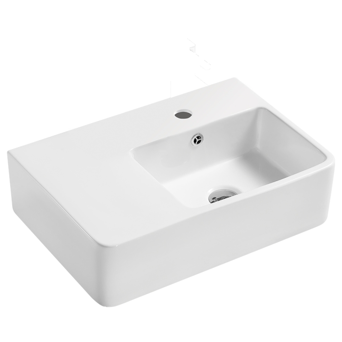 fienza Delta Care Right-Hand Wall Basin