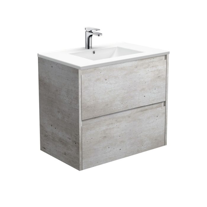 fienza Dolce Amato 750 Industrial Wall-Hung Vanity