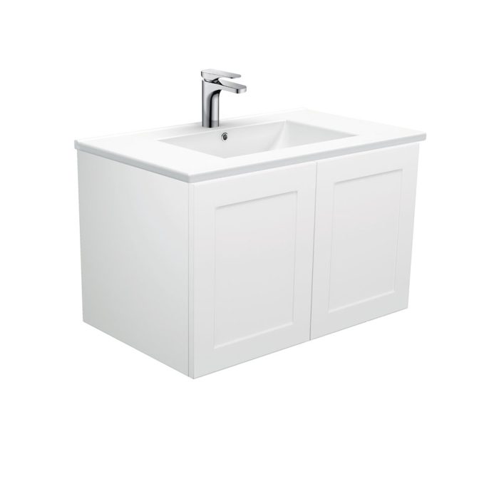 fienza Dolce Mila 750 Wall-Hung Vanity Left Drawer