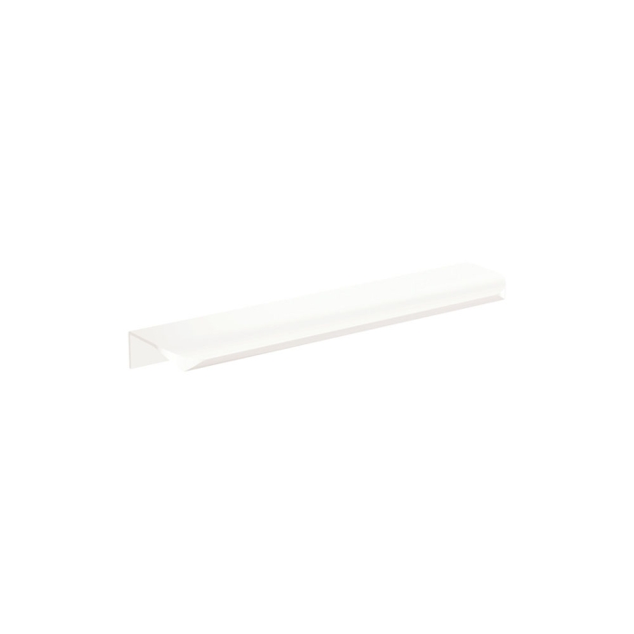 fienza Edge 200mm Curved Pull Handle Matte White