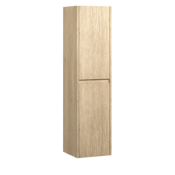 fienza Edge Scandi Oak Wall-Hung Tallboy