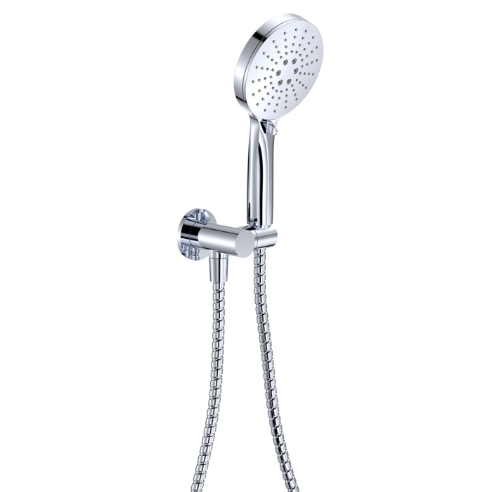 fienza Empire Slim Hand Shower Round Plate Chrome