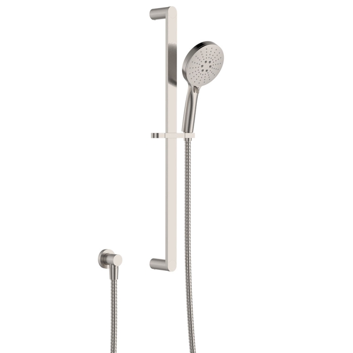 fienza Empire Slim Rail Shower Brushed Nickel