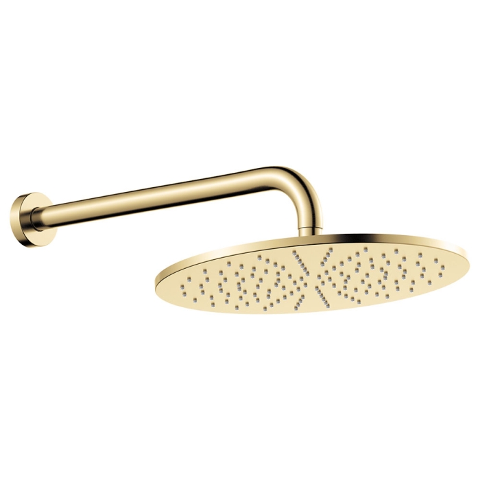 fienza Empire Slim Shower Arm Set Urban Brass