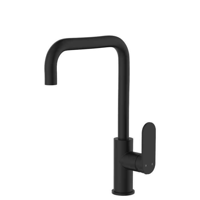 fienza Empire Slim Sink Mixer Matte Black