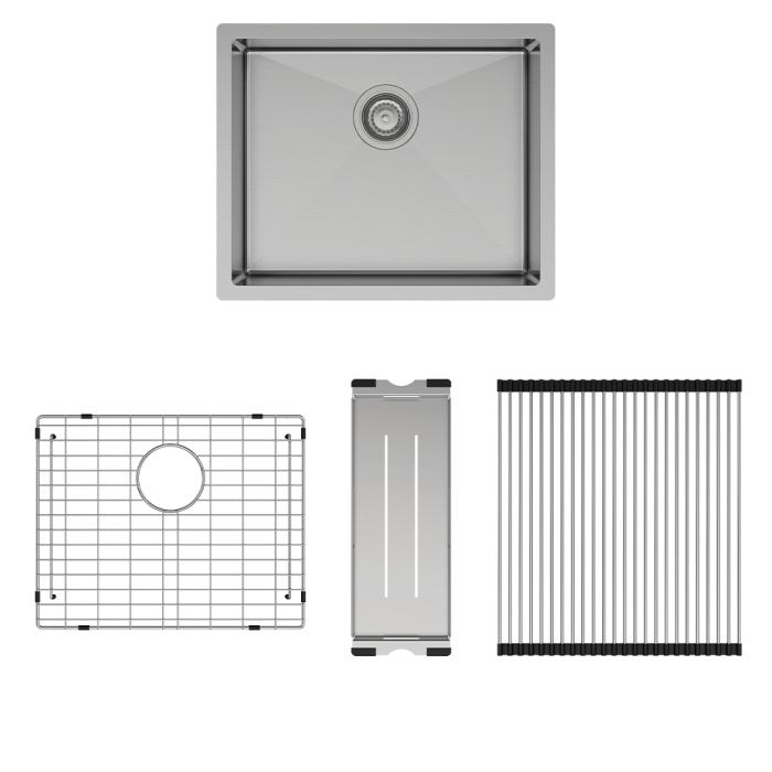 fienza Hana 40L Single Kitchen Sink Kit
