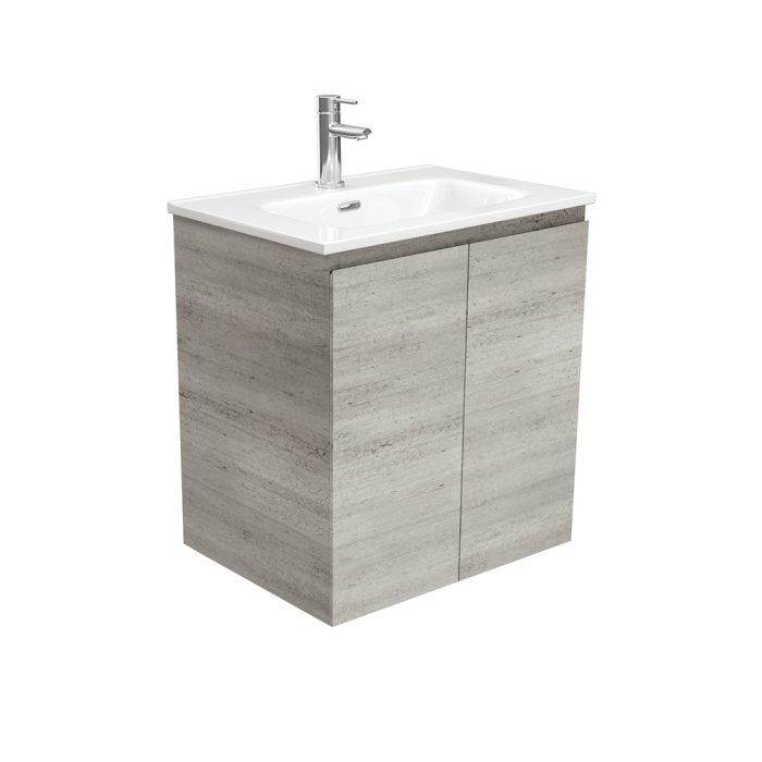 fienza Joli Edge Industrial 600 Wall-Hung Vanity
